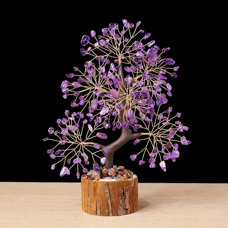 Vitality Amethyst Crystal Tree - Spiritual Protection, Intuition and Inner Peace