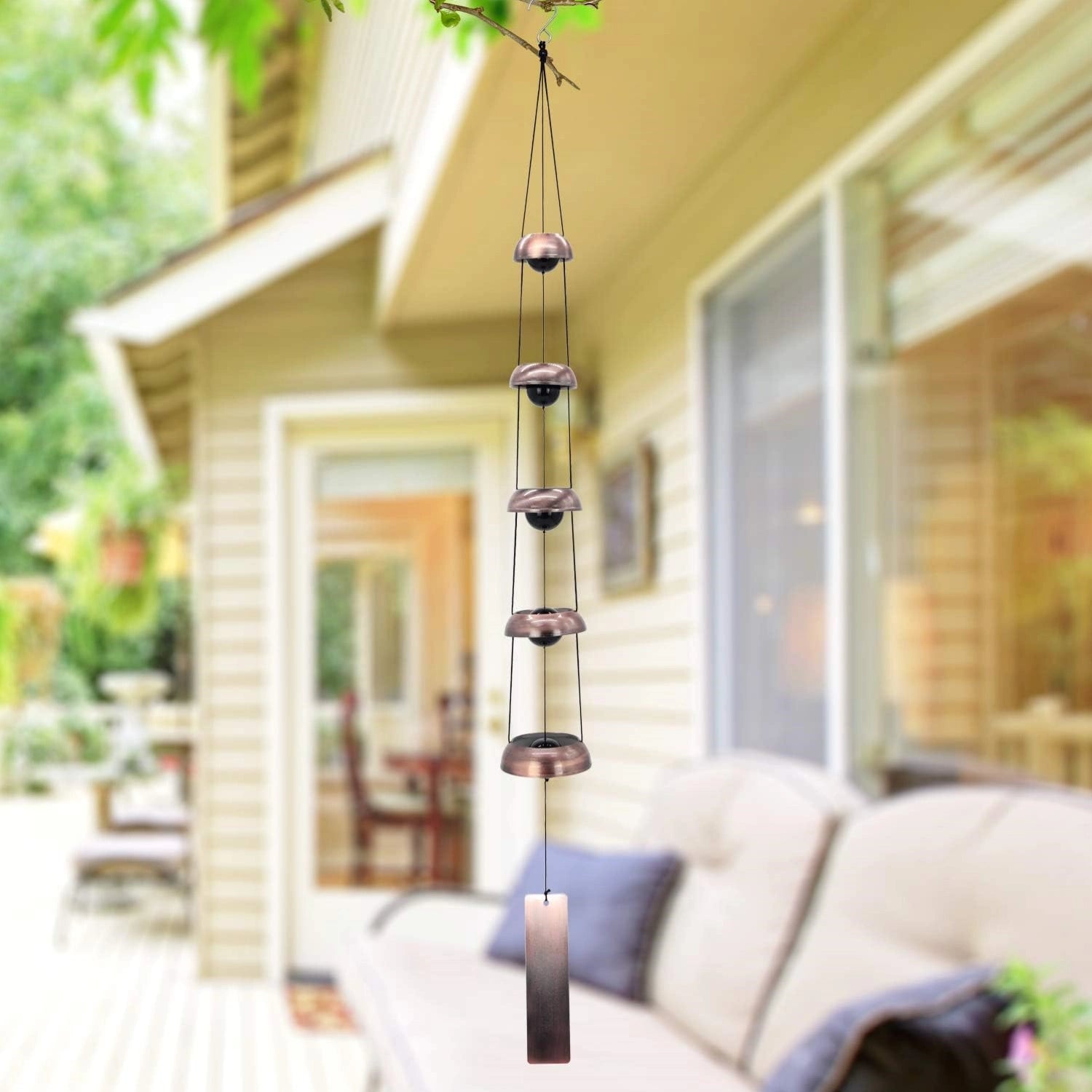 Multi-Tiered Zen Wind Chime: Deep Resonance Copper Bells for Peace, Protection and Harmony