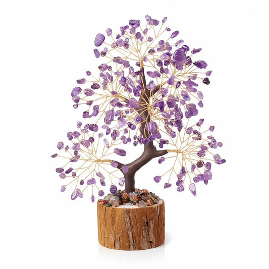Vitality Amethyst Crystal Tree - Spiritual Protection, Intuition and Inner Peace