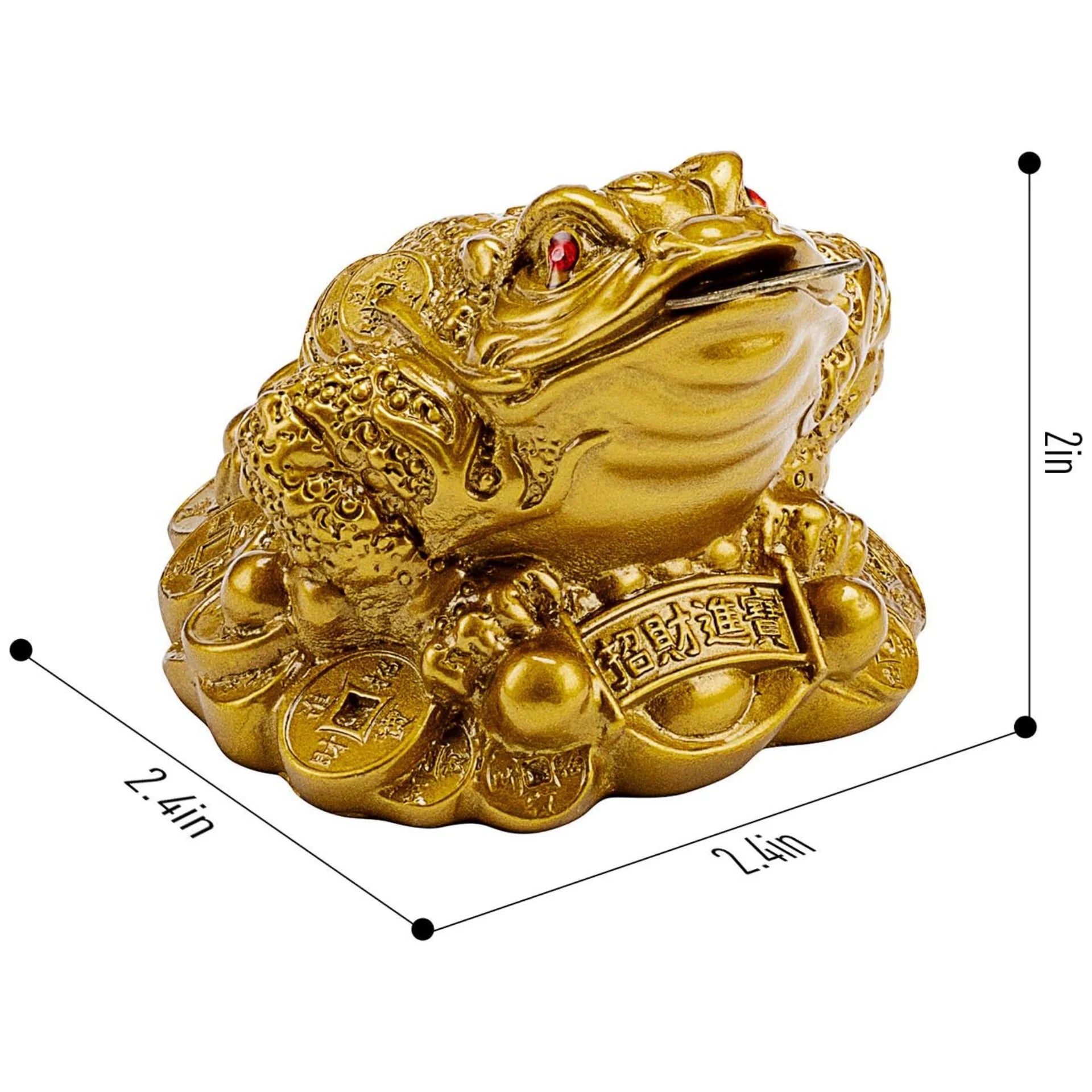 Golden Money Frog - Attracting Wealth, Abundance, and Business Prosperity