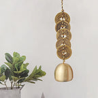 Feng Shui Wind Chime -Traditional Brass Bell for Wealth and Protection