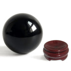 Zenith Obsidian Crystal Sphere - Shield for Protection and Negative Energy Detox