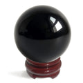 Zenith Obsidian Crystal Sphere - Shield for Protection and Negative Energy Detox