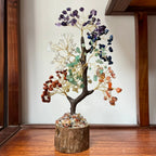Vitality Seven Chakra Crystal Tree - Positive Energy, Healing & Prosperity